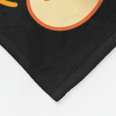 Deviled Egg Er Funny Retro Thanksgiving Food Quote Fleecedecke (Ecke)