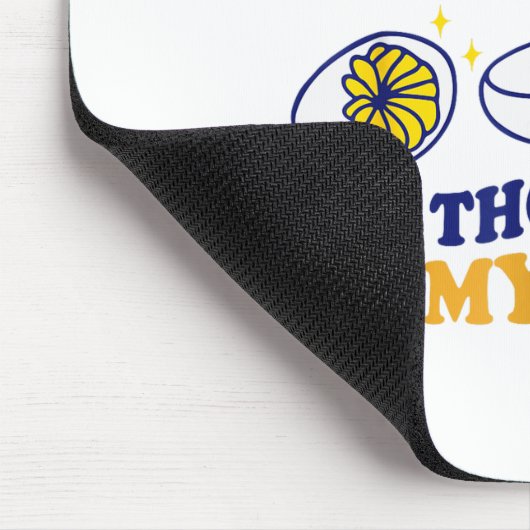 Deviled Egg Lover Funny Foodie Humor Apparel Uni-a Mousepad (Ecke)