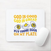 Deviled Egg Lover Funny Foodie Humor Apparel Uni-a Mousepad (Mit Mouse)