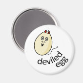 Deviled Egg Magnet (Vorderseite/Rückseite)