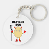 Deviled Egg Schlüsselanhänger (Rückseite)