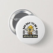 Deviled Egg Thanksgiving Eggs For Men Women Funny  Button (Vorne & Hinten)