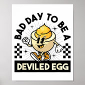 Deviled Egg Thanksgiving Eggs For Men Women Funny Poster (Vorne)