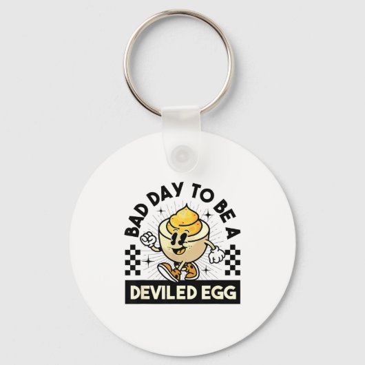 Deviled Egg Thanksgiving Eggs For Men Women Funny Schlüsselanhänger (Vorderseite)