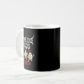 Deviled Eggs Metal Funny Cartoon Deviled Eggs Danc Kaffeetasse (Vorderseite Links)