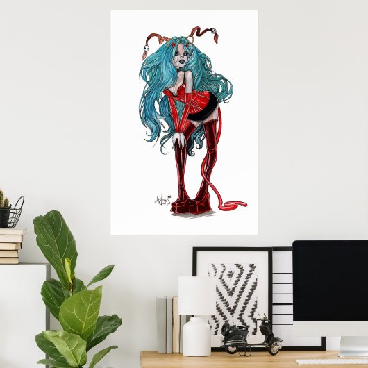 DevilGirl 07 Poster (Heimbüro)