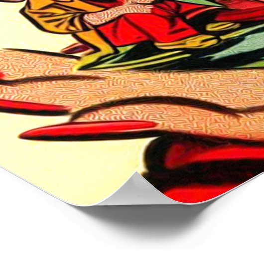 Devilish Button-up Poster (Ecke)