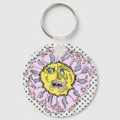 DEVILISH DAISY KEY CHAIN SCHLÜSSELANHÄNGER (Vorderseite)