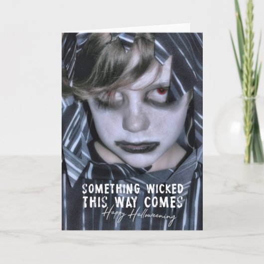 DEVILISH Grußkarte Dankeskarte (Vorderseite)