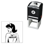 Devilish Innocent Woman Permastempel (Beispiel)