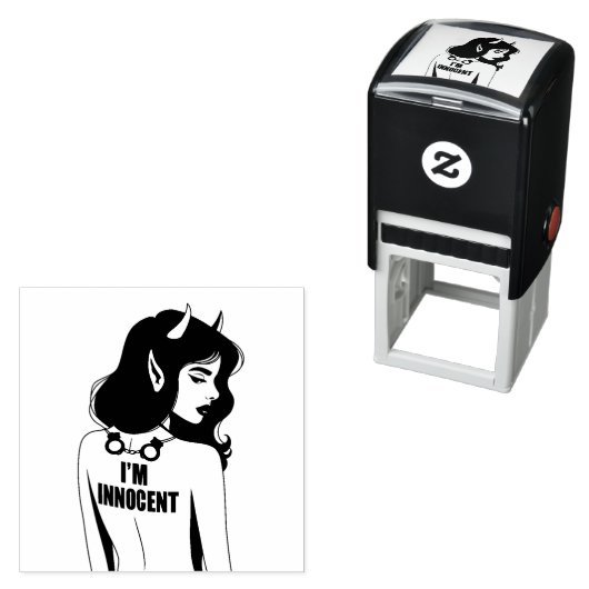 Devilish Innocent Woman Permastempel (Beispiel)