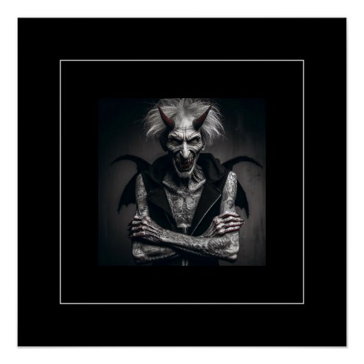 Devilish Nature von Chuck Vest Poster (Vorderseite)