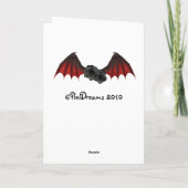 Devilish Pixi Grußkarte Karte (Rückseite)