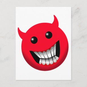 Devilish Smile Postkarte