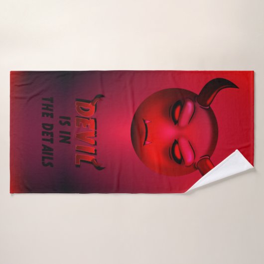 Devilmoji-Badetuch Badehandtuch (Badehandtuch)