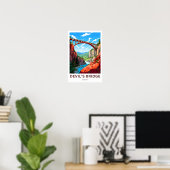 Devil's Bridge Germany Travel Print Poster (Heimbüro)