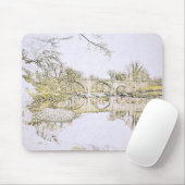 Devil's Bridge Kirkby Lonsdale Pencil Sketch Mousepad (Mit Mouse)