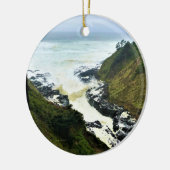 Devil's Churn, Cape Perpetua, Oregon Coast Keramik Ornament (Links)