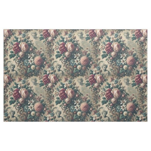 Devils Dandy - Gothic Viktorianisch Statement Tile Stoff (Fat Quarter (45,7 x 55,9 cm))