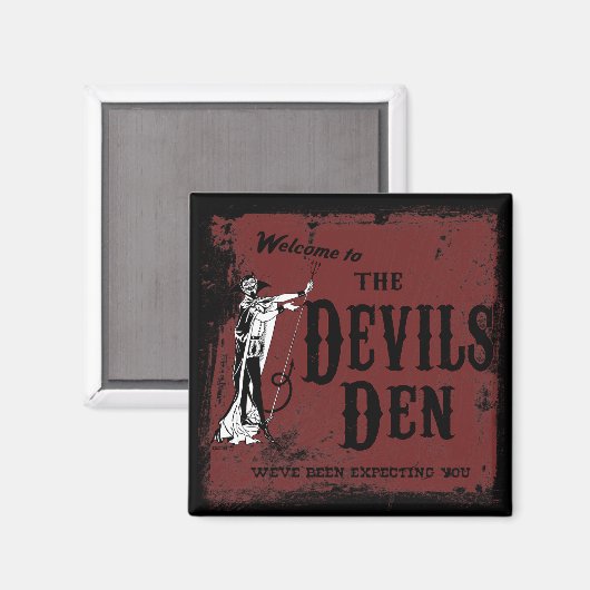 Devil's Den Magnet (Vorderseite/Rückseite)