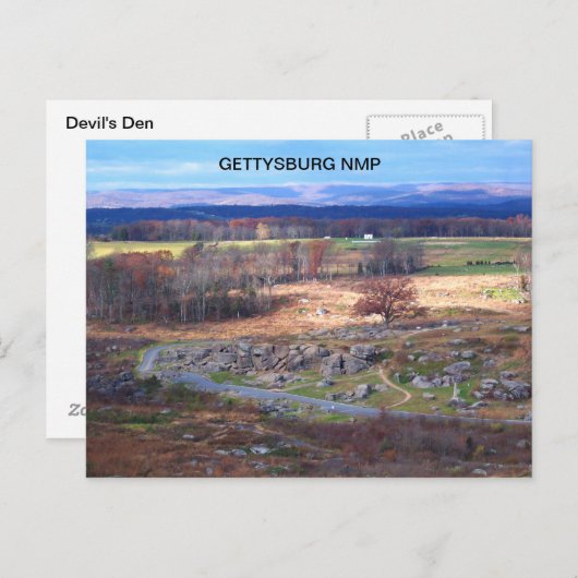 DEVIL'S DEN POSTKARTE (Vorne/Hinten)