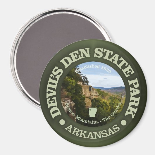 Devil's Den SP Magnet (Vorderseite/Rückseite)