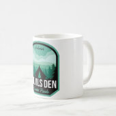 Devils Den Staat Park AR Camping Kaffeetasse (VorderseiteRechts)