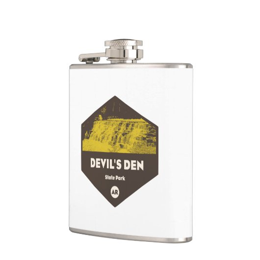 Devil's Den Staat Park Arkansas Flachmann (Links)