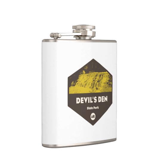 Devil's Den Staat Park Arkansas Flachmann (Rechts)