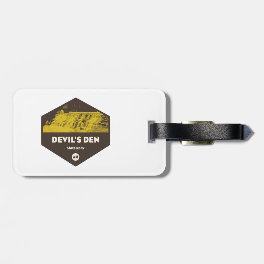 Devil's Den Staat Park Arkansas Gepäckanhänger (Rückseite horizontal)