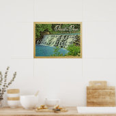 Devil's Den Staat Park Vintage Travel Poster (Küche)