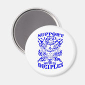 Devils Diciples MC - Support Magnet (Vorderseite/Rückseite)
