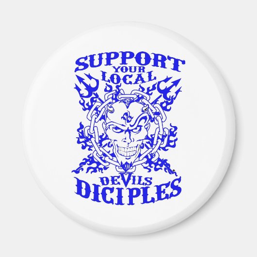 Devils Diciples MC - Support Magnet (Vorne)