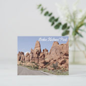 Devil's Garden Arches National Park, Utah - USA Postkarte (Stehend Vorderseite)
