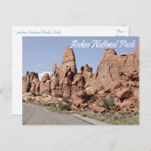 Devil's Garden Arches National Park, Utah - USA Postkarte (Vorne/Hinten)