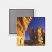 Devils Garden im Großen Treppenhaus Escalante Magnet (Vorderseite/Rückseite)