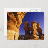 Devils Garden im Großen Treppenhaus Escalante Postkarte (Vorne/Hinten)