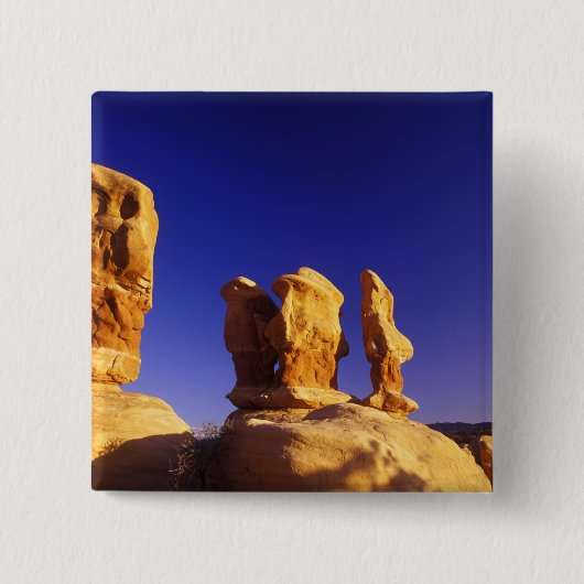Devils Garden in der Grand Treppe Escalante 2 Button (Vorderseite)