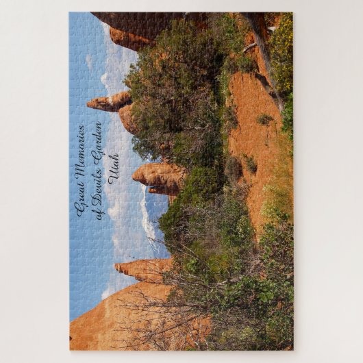 Devils Garden Utah Jigsaw Puzzle (Vertikal)