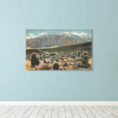 Devil's Garden View of Mt. San Jacinto # 1 Leinwanddruck (Insitu (Holzboden))