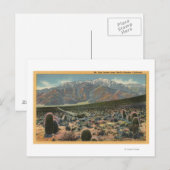 Devil's Garden View of Mt. San Jacinto # 1 Postkarte (Vorne/Hinten)