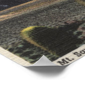 Devil's Garden View of Mt. San Jacinto # 2 Poster (Ecke)