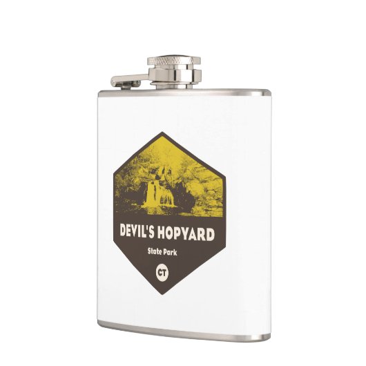 Devil's Hopyard Staat Park, Connecticut Flachmann (Links)