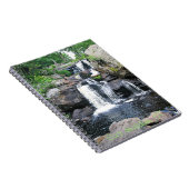 Devil's Hopyard Waterfall-Notebook Notizblock (Rechte Seite)