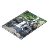 Devil's Hopyard Waterfall-Notebook Notizblock (Linke Seite)
