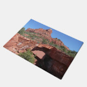 Devil's Kitchen in Sedona Arizona Fußmatte (Schrägansicht)