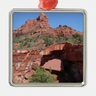 Devil's Kitchen in Sedona Arizona Ornament Aus Metall