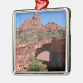 Devil's Kitchen in Sedona Arizona Ornament Aus Metall (Links)