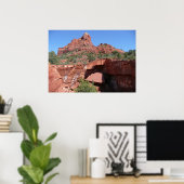 Devil's Kitchen in Sedona Arizona Poster (Heimbüro)