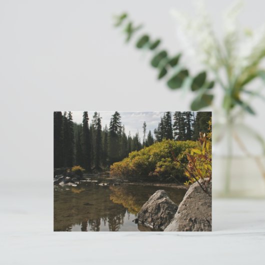 Devils Lake, Bend, Oregon Postkarte (Stehend Vorderseite)